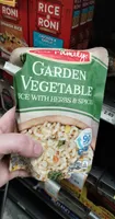 Garden vegetable 90 second rice with peas, carrots & corn, garden vegetable