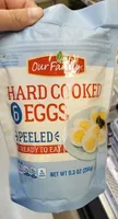 Hard cooked eggs