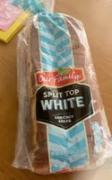 Enriched white split top bread