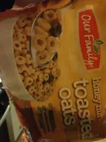 Honey nut toasted oats sweetened whole grain