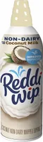 Nondairy made with coconut milk vegan whipped topping