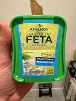 Reduced Fat Feta Cheese Crumbled