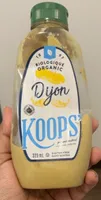 Organic Dijon Prepared Mustard / Biologique Dijon Moutarde Préparée