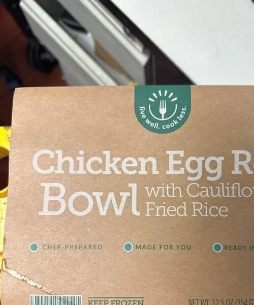 Chicken Egg Roll Bowl with Cauliflower Fried Rice