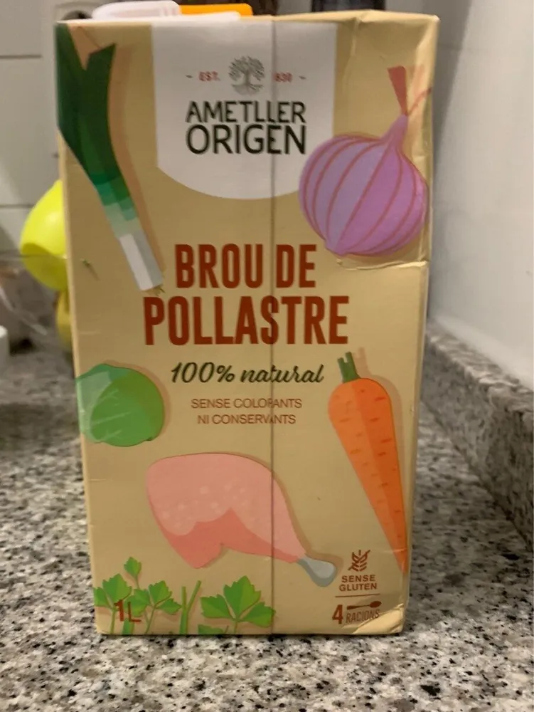 Caldo de pollo Ametller Origen