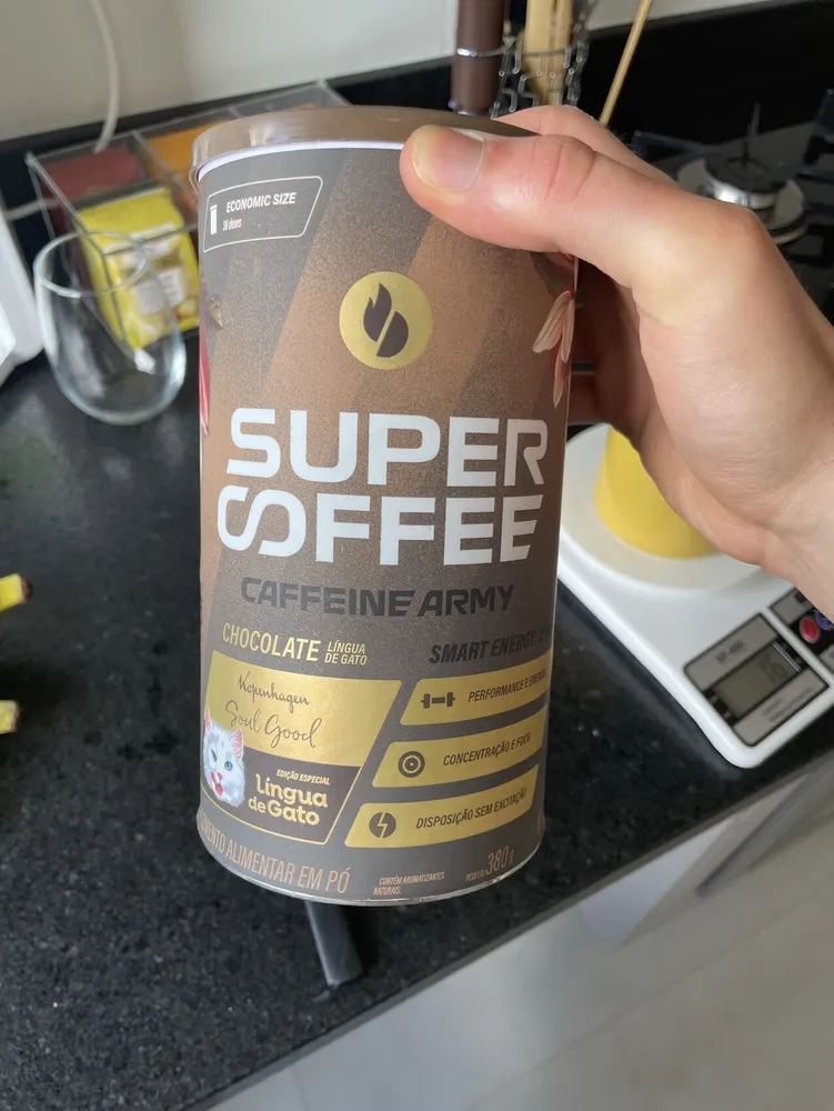 Super Coffee Sabor Língua De Gato