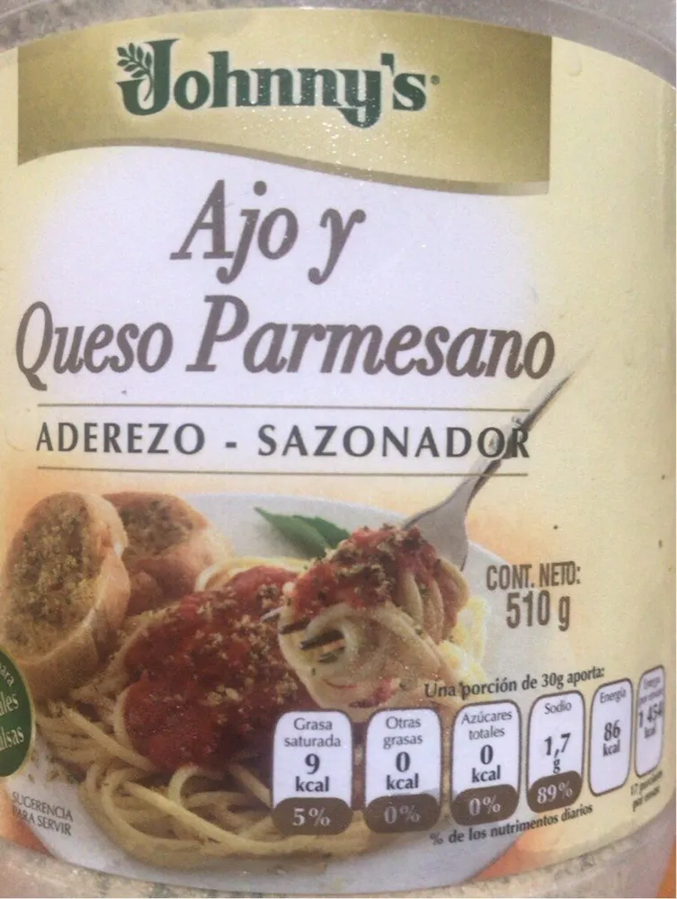 Ajo y Queso Parmesano