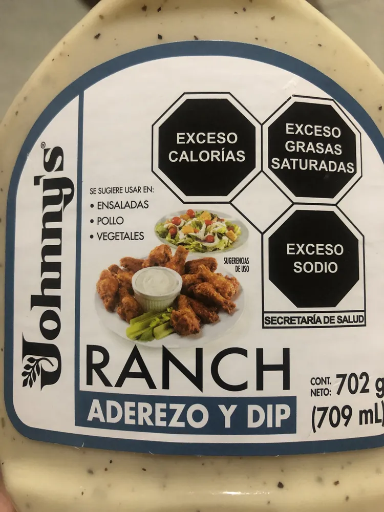 Aderezo para ensaladas estilo ranch