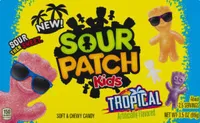 Sour patch kids tropical soft & chewy candy