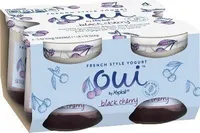 Oui black cherry french style yogurt