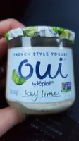 Key lime french style yogurt