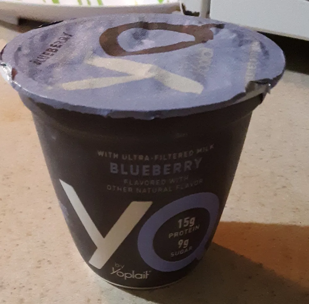 YQ by Yoplait Blueberry Yogurt-Made with Cultured Ultra-Filtered Milk