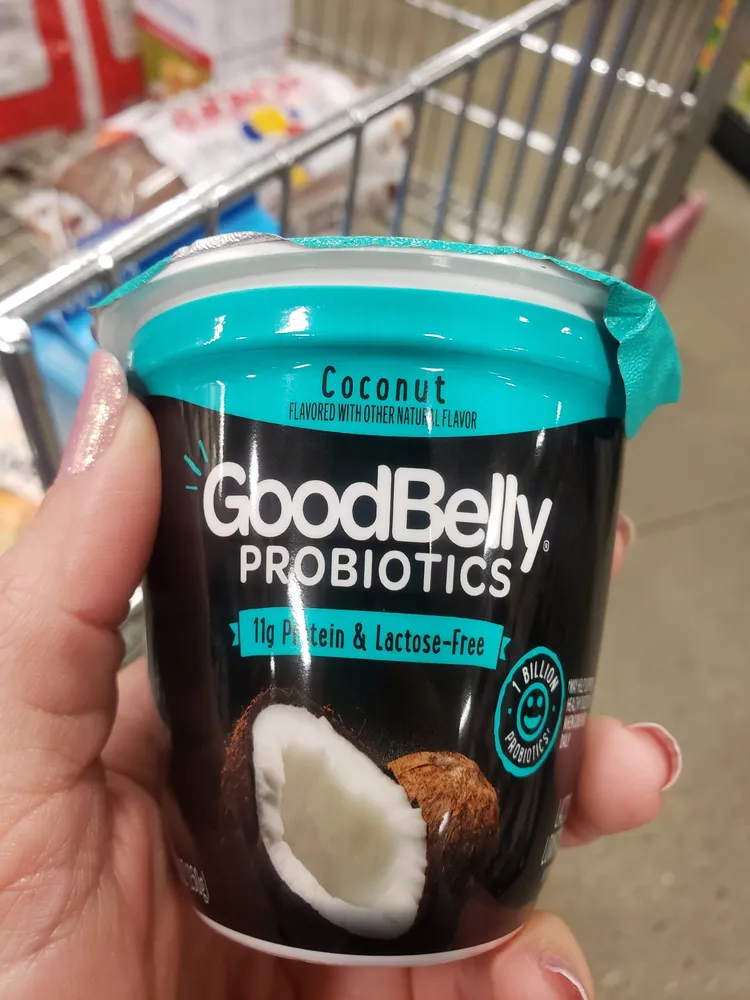 Coconut lowfat yogurt, coconut