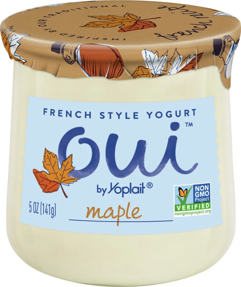 Maple french style yogurt