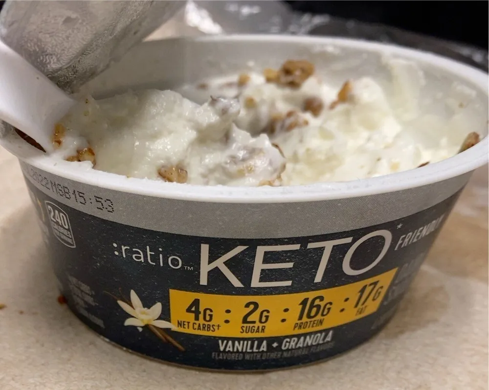 Vanilla + Granola Snack