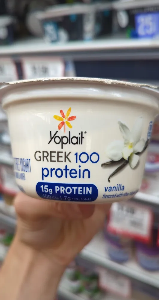 Yoplait Greek 100 Protein Vanilla Fat Free Yogurt