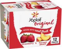Yogurt Variety Strawberry Harvest Peach Count