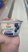 Yoplait Greek 100 Protein Blueberry Fat Free Yogurt