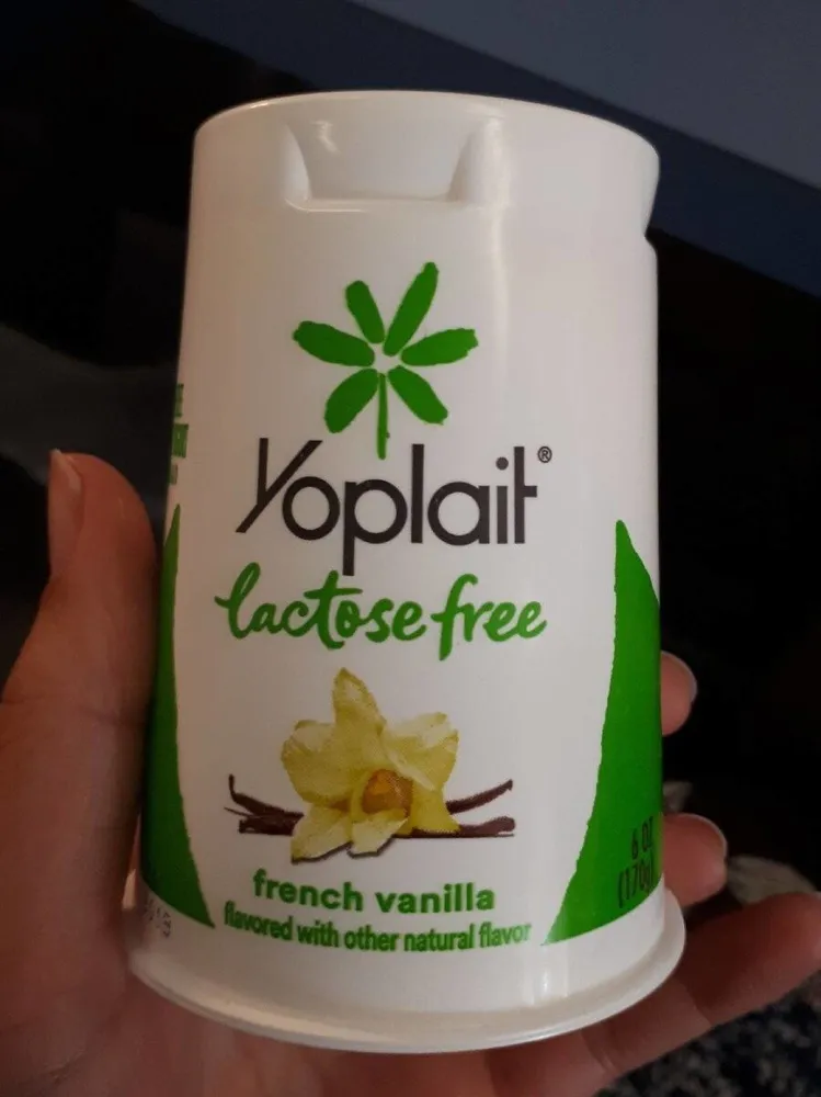 Yoplait French Vanilla Lactose Free Low Fat Yogurt