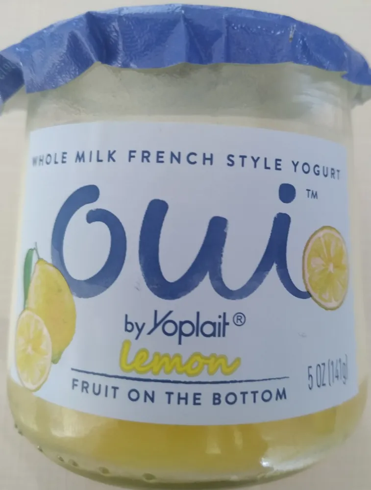 French style yogurt Lemon