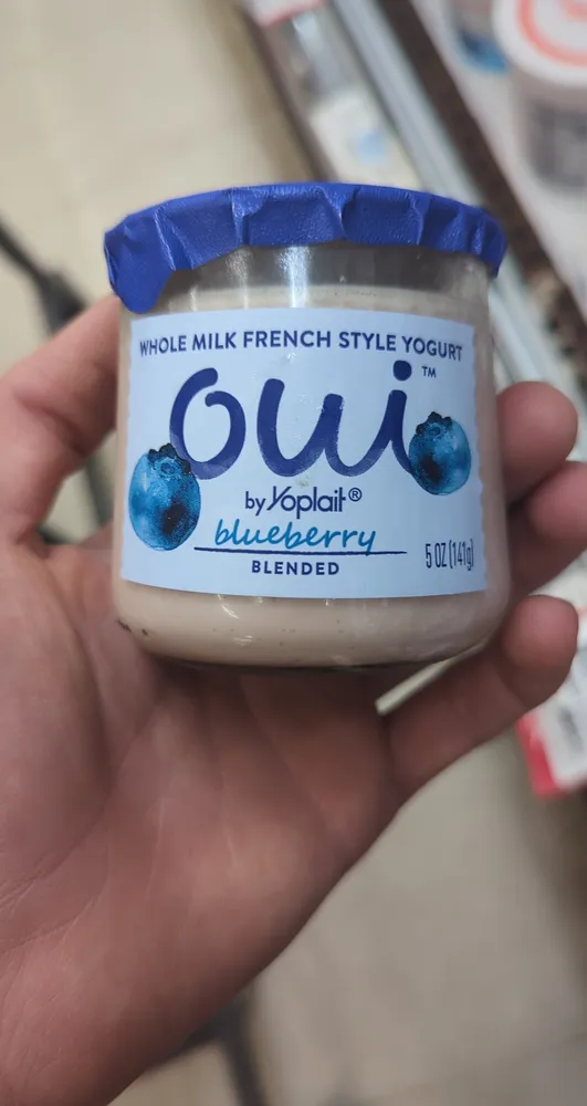 Whole Milk French Style Yogurt Blueberry