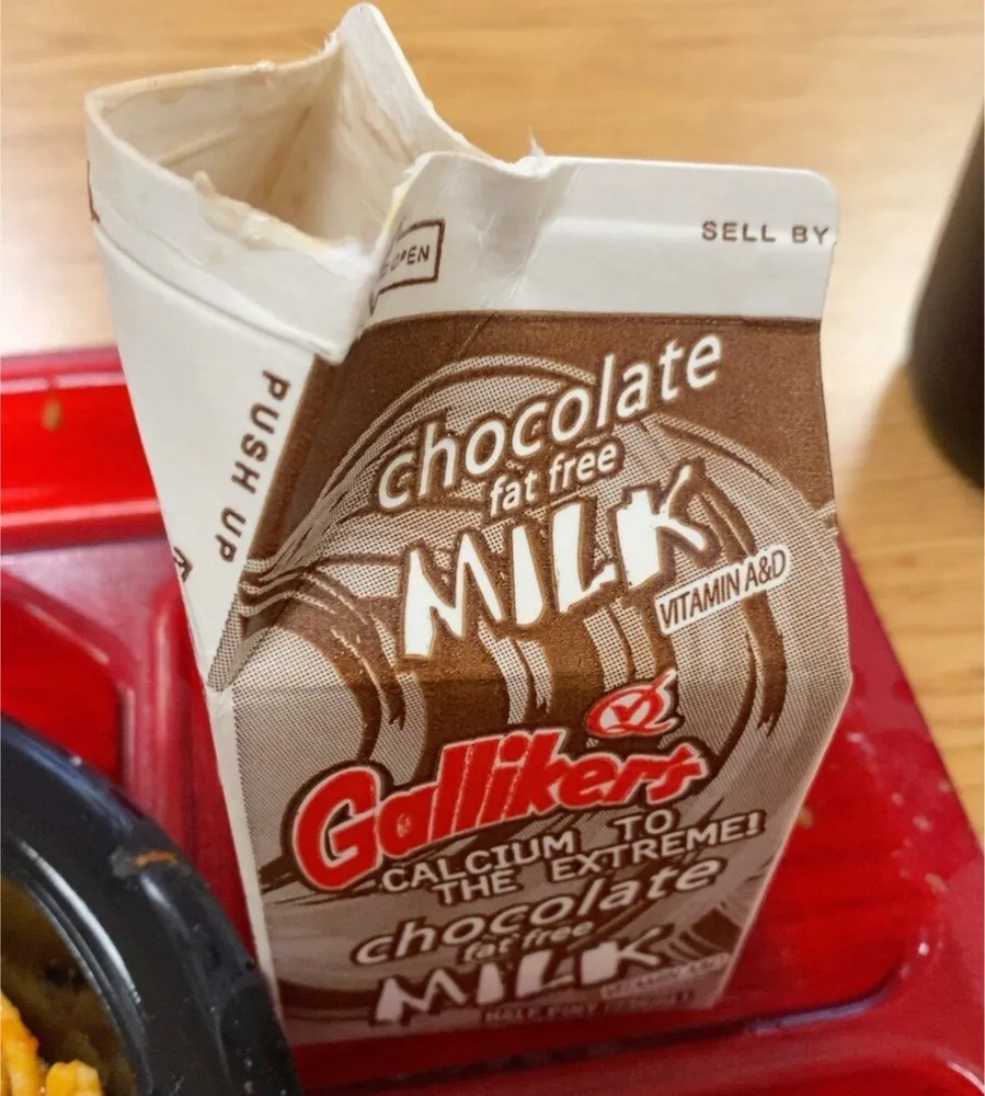 Chocolate fat free milk