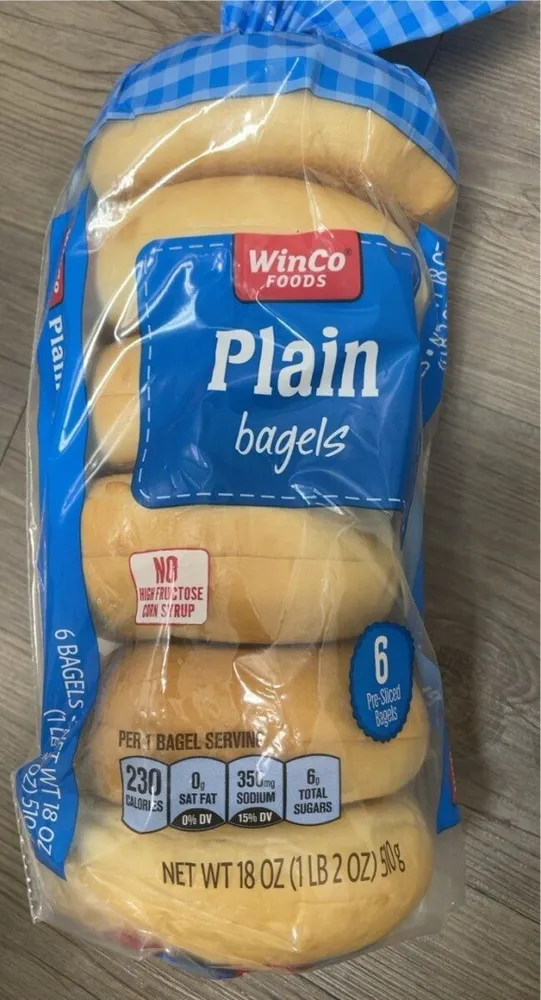 Plain bagels