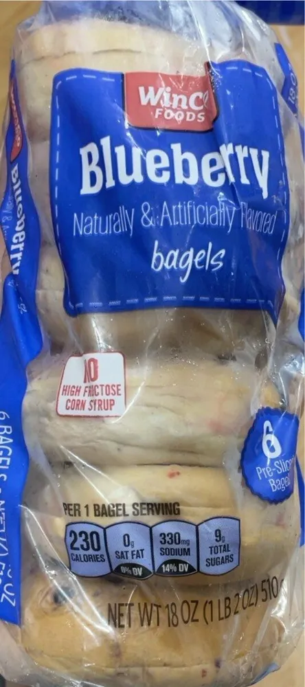 Blueberry bagels