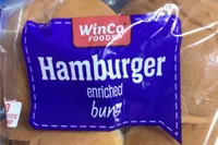 Hamburger enriched buns
