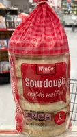 Sourdough English muffins