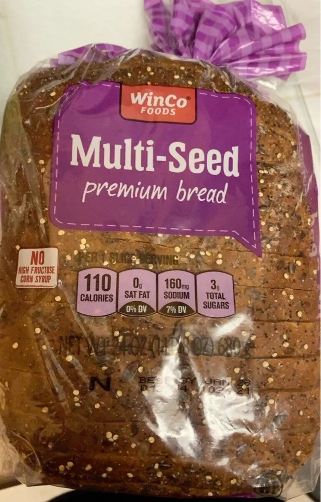 Winco multi-seed bread