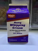 Heavy whipping cream