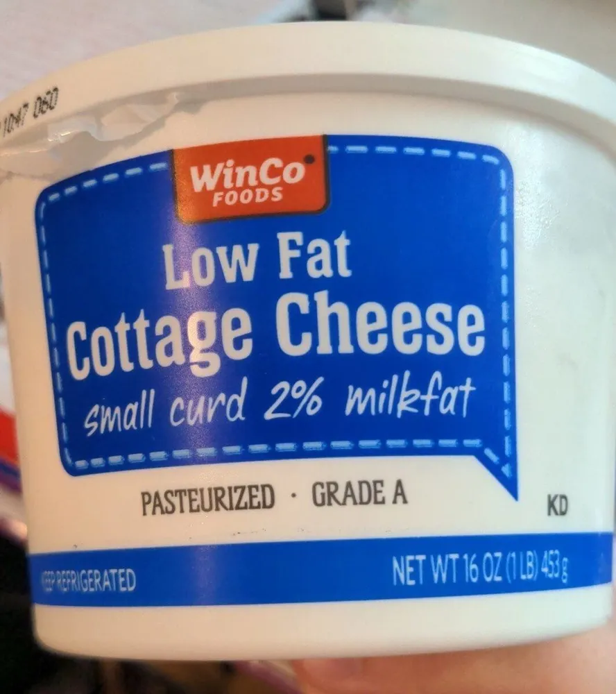 Low Fat Cottage Cheese small curd 2% milkfat