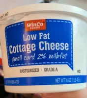 Low Fat Cottage Cheese small curd 2% milkfat