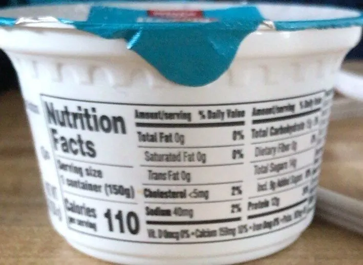 Greek Nonfat Yogurt with other natural flavor Strawberry