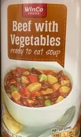 Beef with Vegetables Ready to Serve Soup
