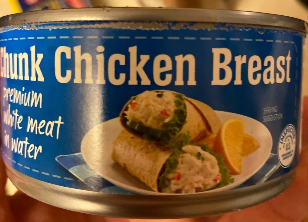 Chunk Chicken Breast premium white meat in water