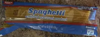 Spaghetti enriched macaroni product