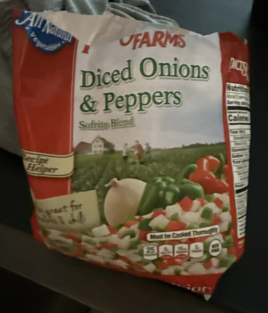 Diced Onions And Peppers Sofrito Blend