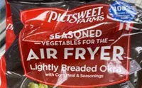 Lightly Breaded Okra with Corn Meal & Seasonings