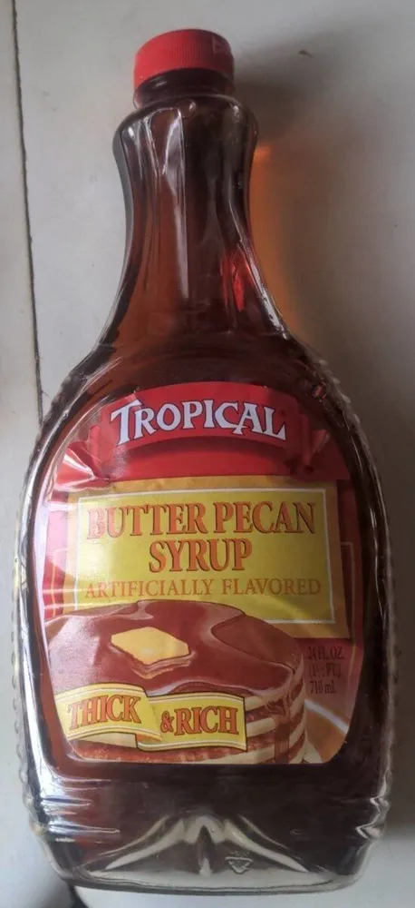 Butter pecan syrup