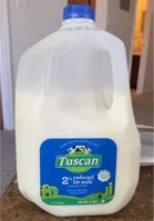 2% resuced fat milk