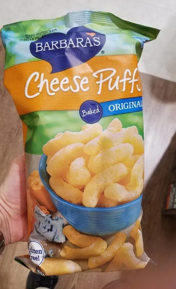 Original baked cheese puffs, original