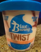 Blue Bunny Twist Strawberries & Cream