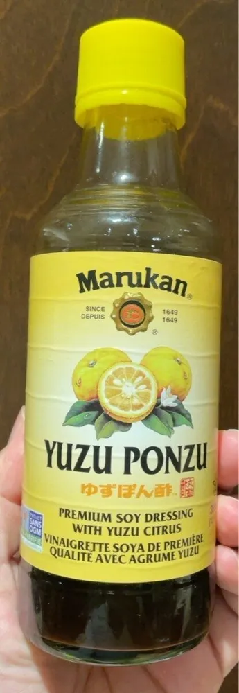 Yuzu Ponzu Premium Soy Dressing With Yuzu Citrus