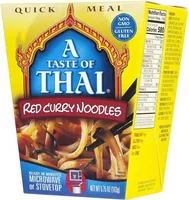 A taste of thai, red curry noodles