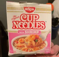 Cup noodles shrimp