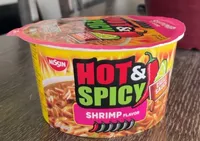 Hot & Spicy Shrimp Ramen Noodle Soup