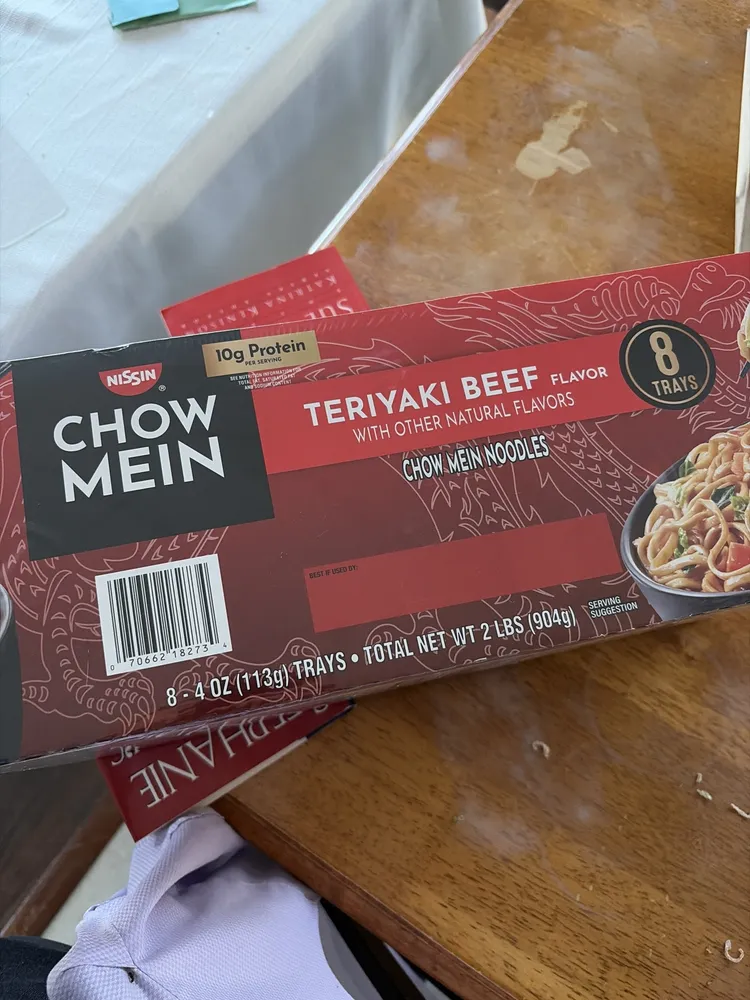 Teriyaki Beef Chow Mein