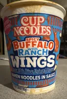 Spicy Buffalo with Ranch Wings Ramen